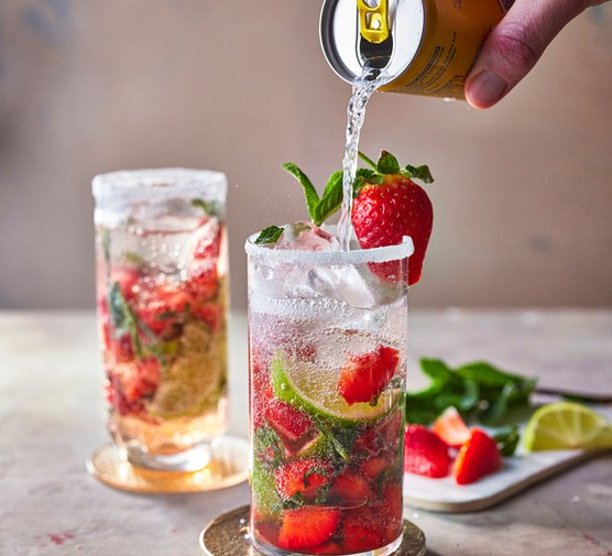 Strawberry-mojito Strawberry-mojito